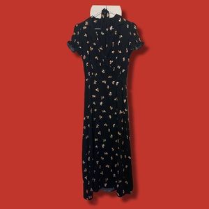 UO Short Sleeve Butterfly Maxi Dress (XS-TP)